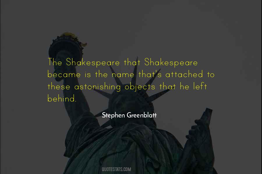 Stephen Greenblatt Quotes #982938