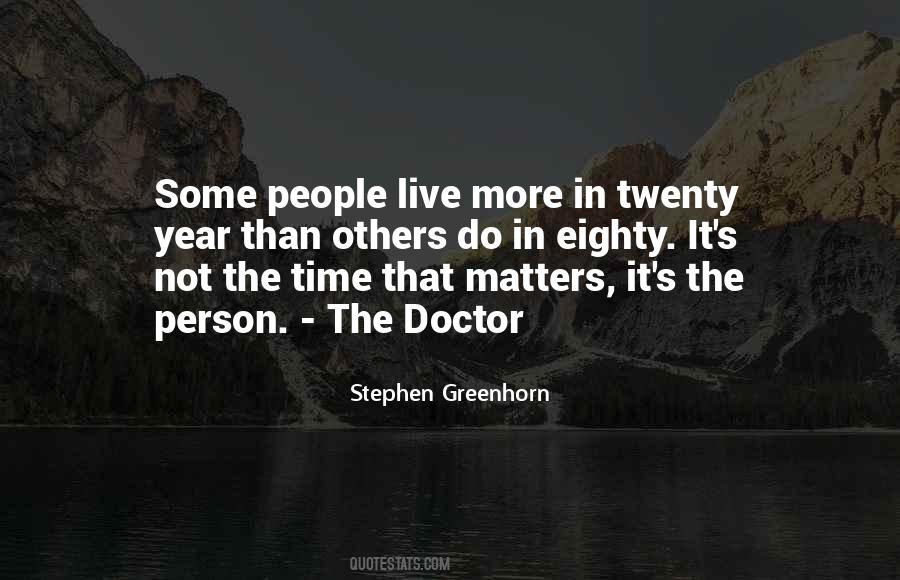 Stephen Greenhorn Quotes #1031102