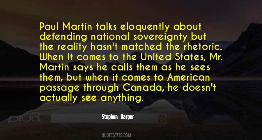 Stephen Harper Quotes #1406850