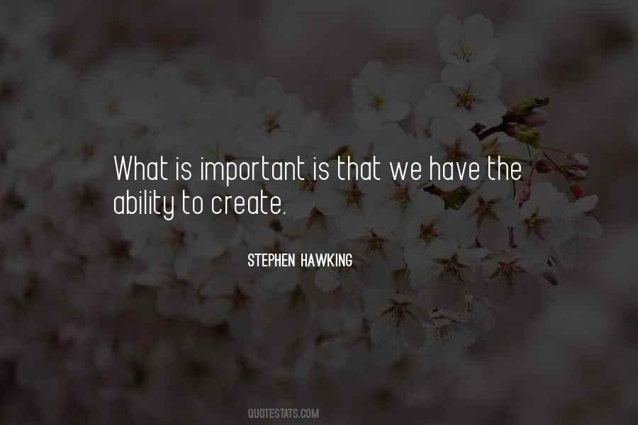 Stephen Hawking Quotes #1348186