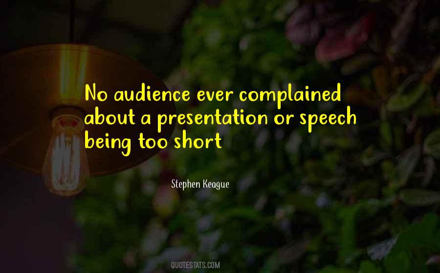 Stephen Keague Quotes #912193