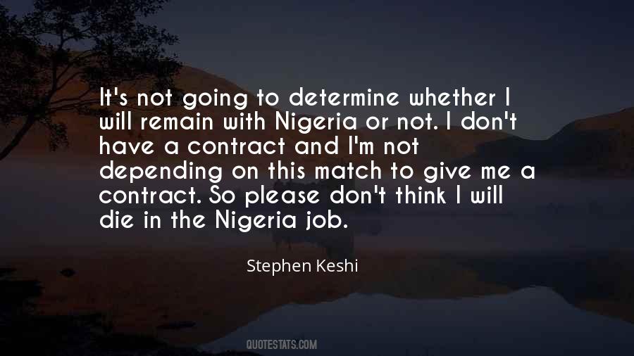 Stephen Keshi Quotes #1464438