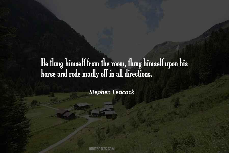 Stephen Leacock Quotes #973533