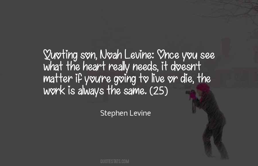 Stephen Levine Quotes #1549367