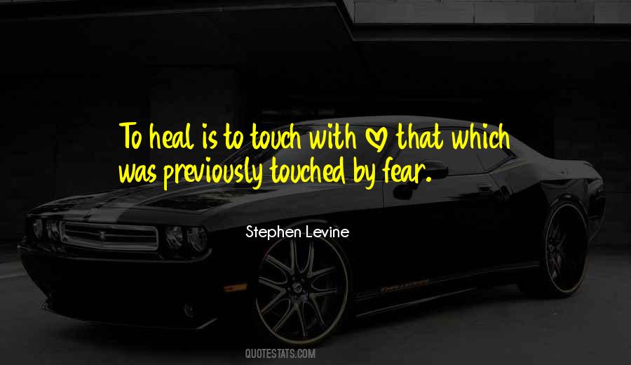 Stephen Levine Quotes #304596