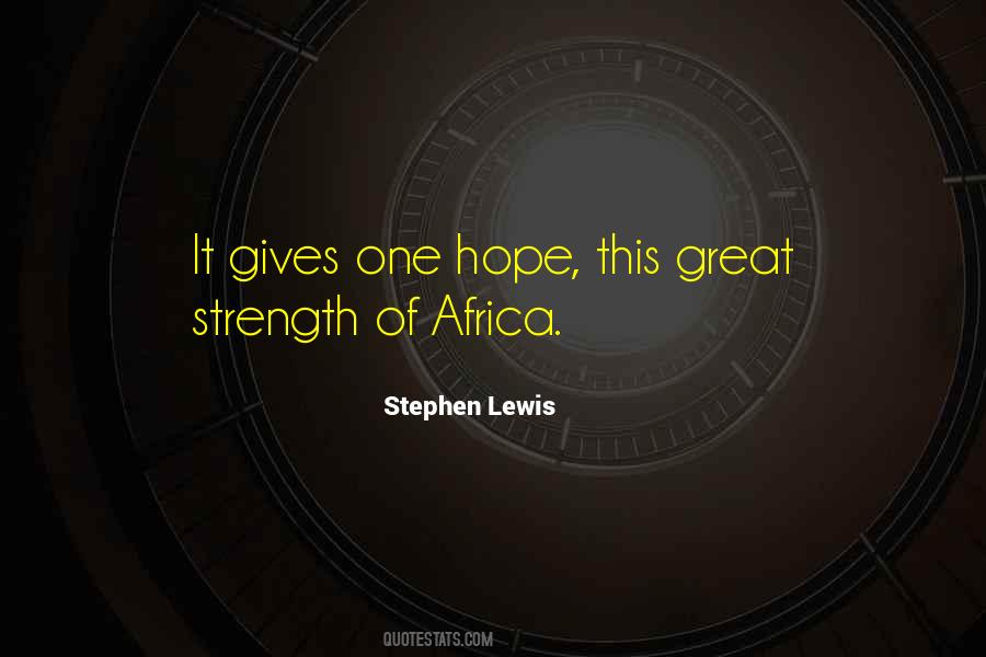 Stephen Lewis Quotes #15693