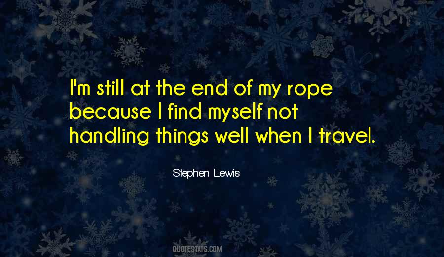 Stephen Lewis Quotes #231507