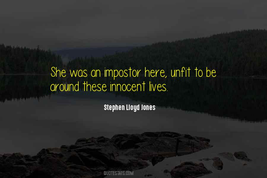 Stephen Lloyd Jones Quotes #1518811