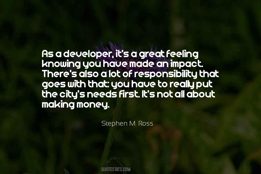 Stephen M. Ross Quotes #1288527 Stephen M. Ross Quotes #1288527