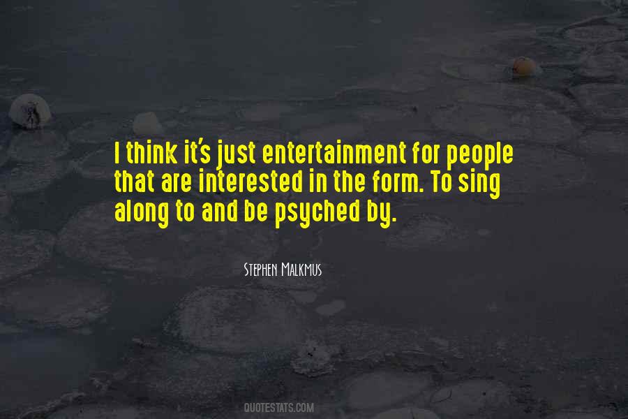 Stephen Malkmus Quotes #830150