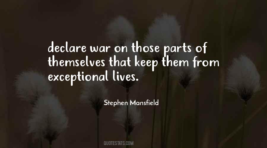 Stephen Mansfield Quotes #568910