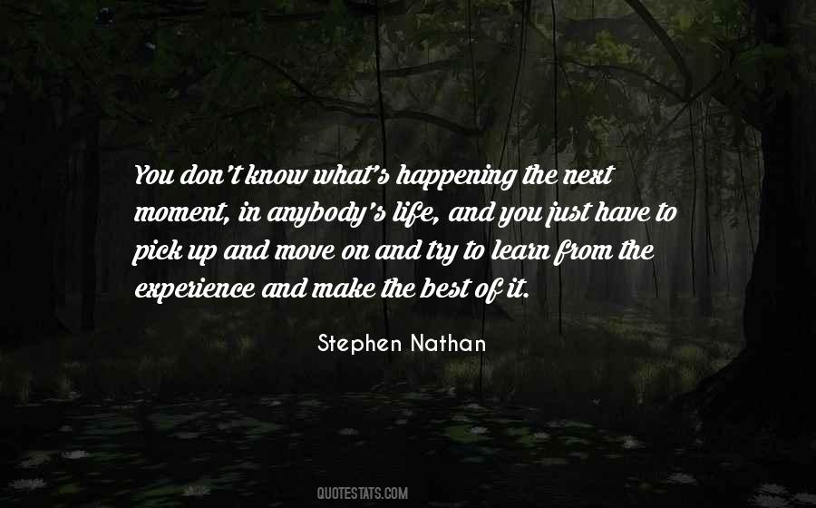 Stephen Nathan Quotes #342668