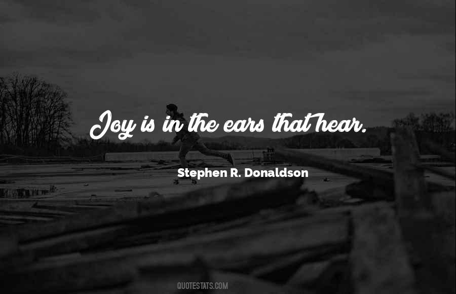 Stephen R. Donaldson Quotes #844544