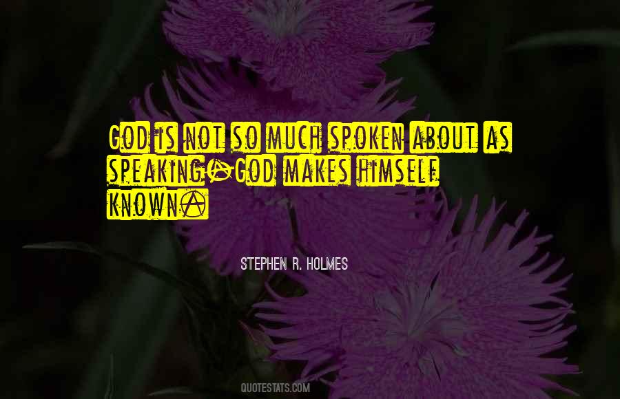 Stephen R. Holmes Quotes #1598310