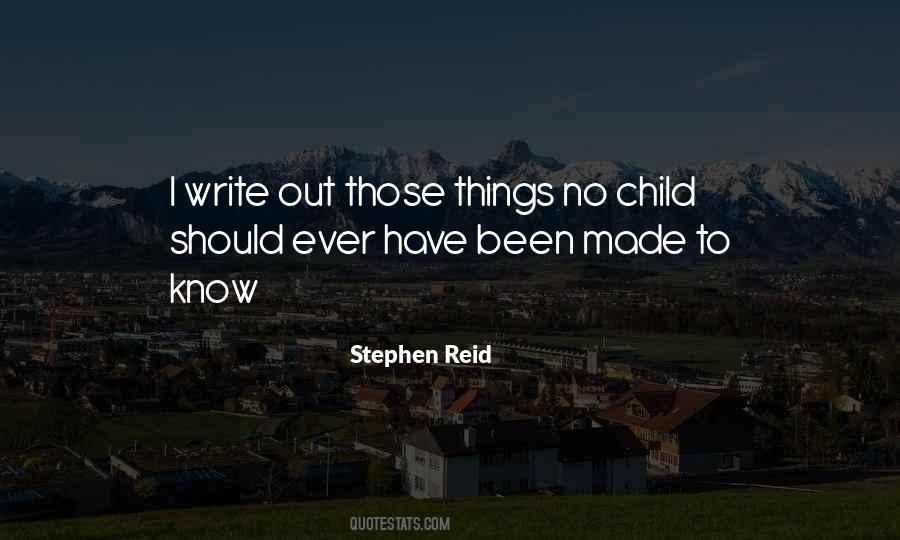 Stephen Reid Quotes #540212 Stephen Reid Quotes #540212