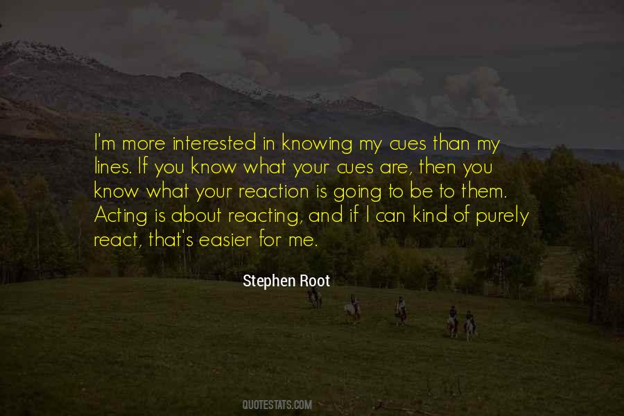 Stephen Root Quotes #470960
