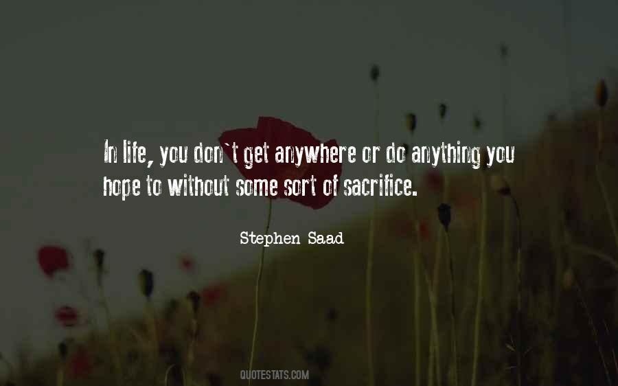 Stephen Saad Quotes #1355248