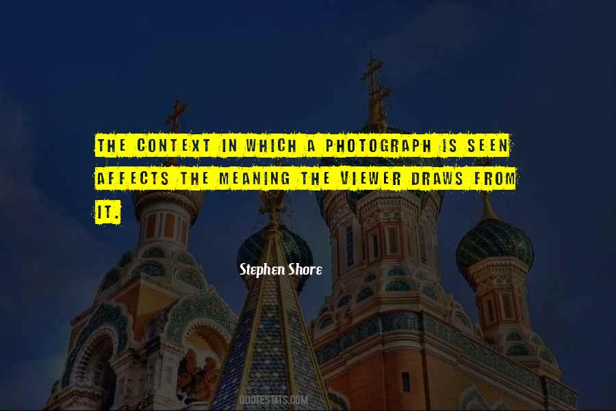 Stephen Shore Quotes #326354