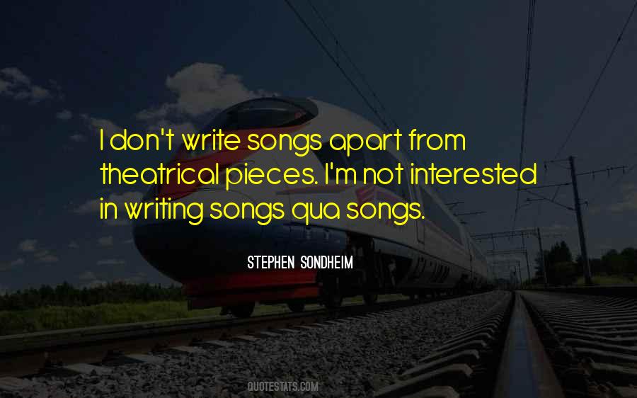 Stephen Sondheim Quotes #1739073