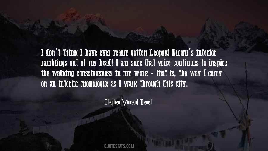 Stephen Vincent Benet Quotes #1502558