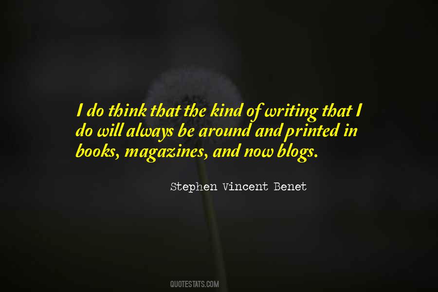 Stephen Vincent Benet Quotes #219567