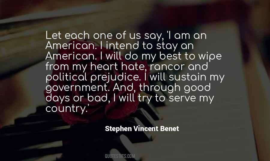 Stephen Vincent Benet Quotes #250282