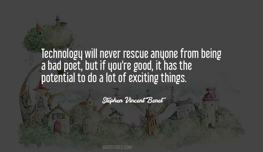 Stephen Vincent Benet Quotes #371090