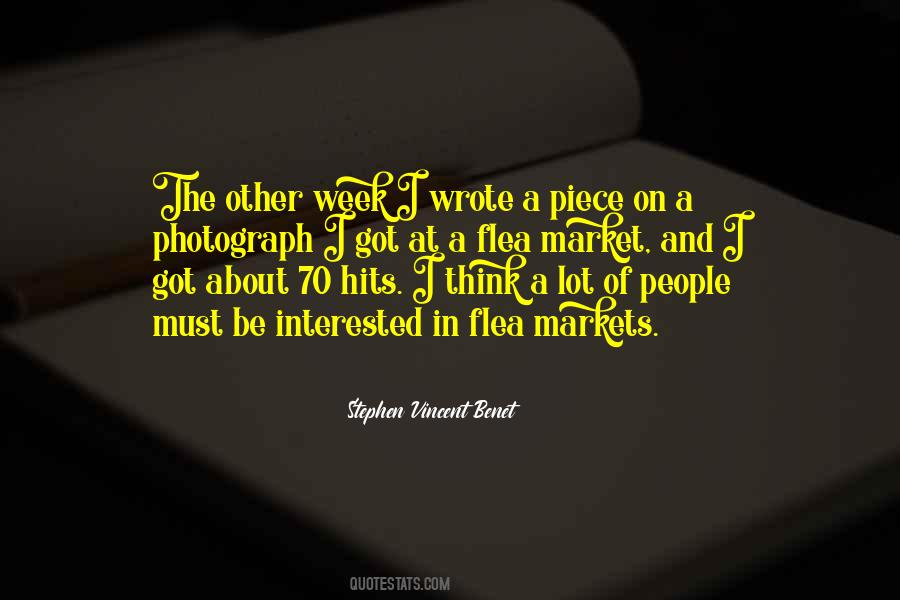 Stephen Vincent Benet Quotes #553411