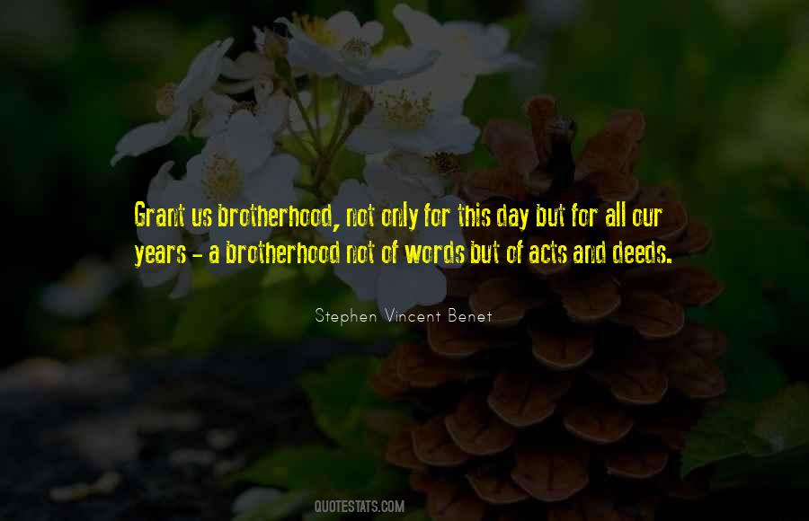 Stephen Vincent Benet Quotes #898683