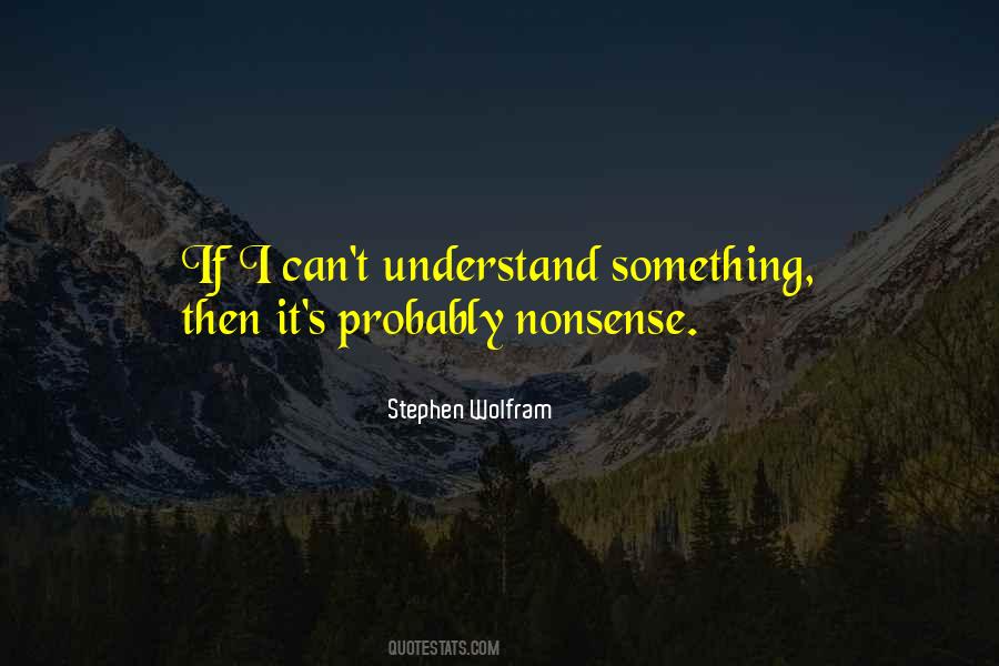 Stephen Wolfram Quotes #9342