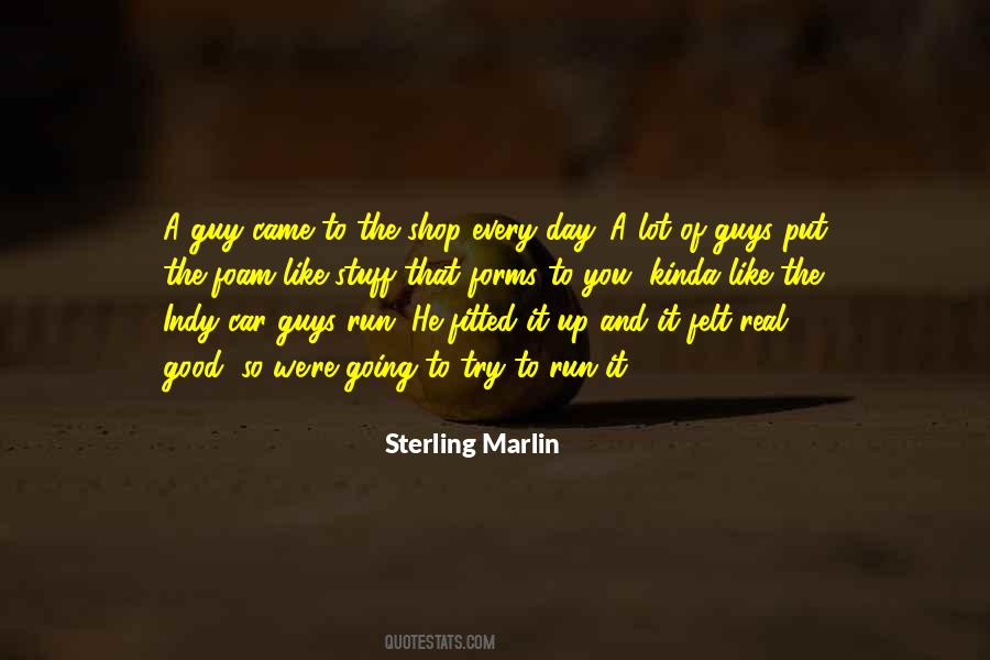 Sterling Marlin Quotes #1054156