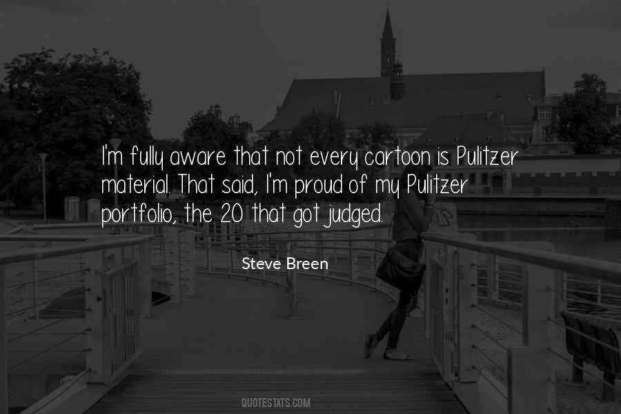 Steve Breen Quotes #102575
