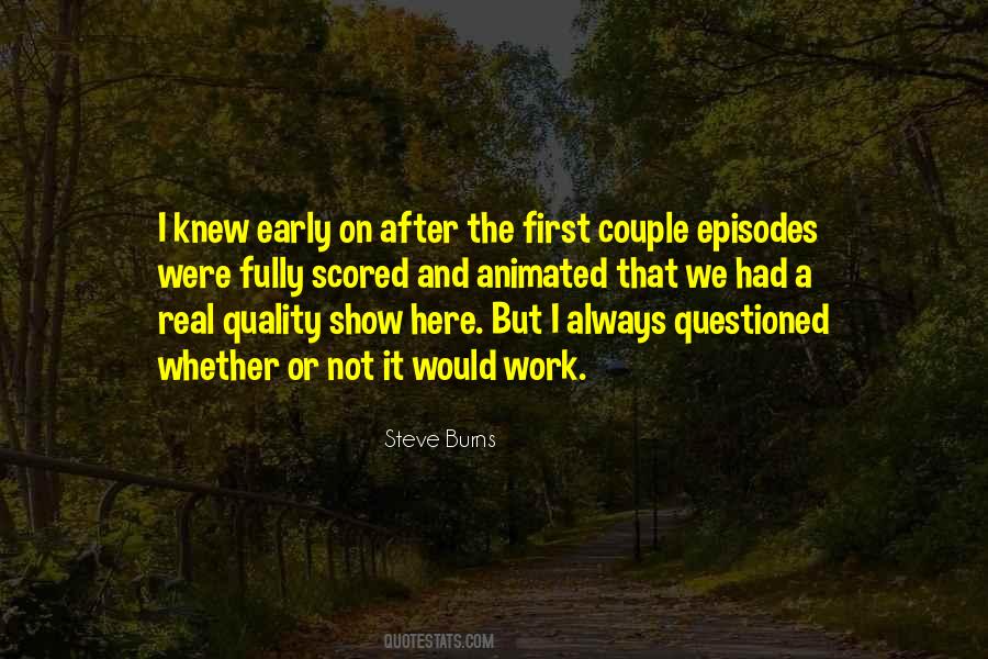 Steve Burns Quotes #1058401