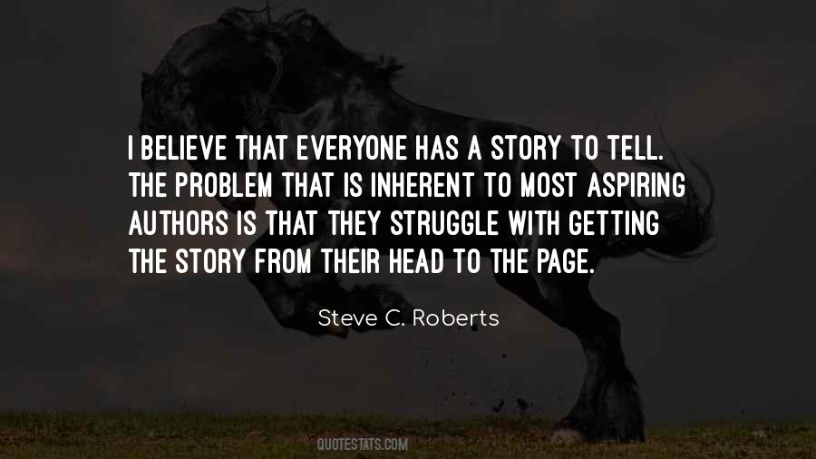 Steve C. Roberts Quotes #1144204