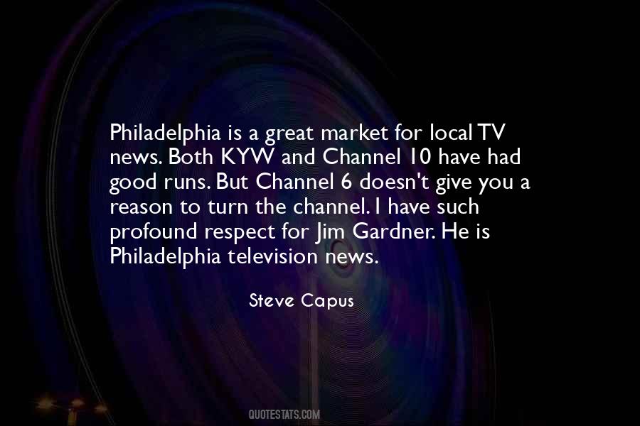 Steve Capus Quotes #385209