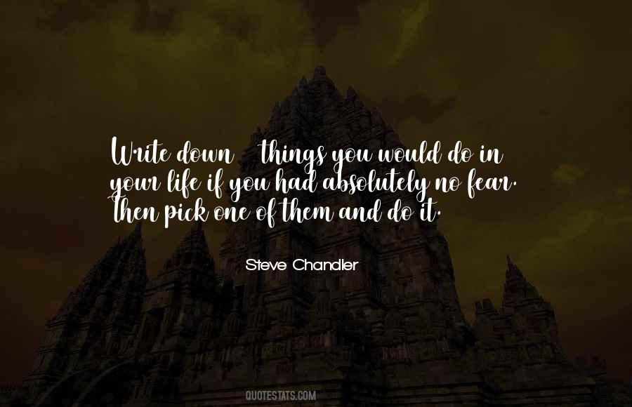 Steve Chandler Quotes #1627292