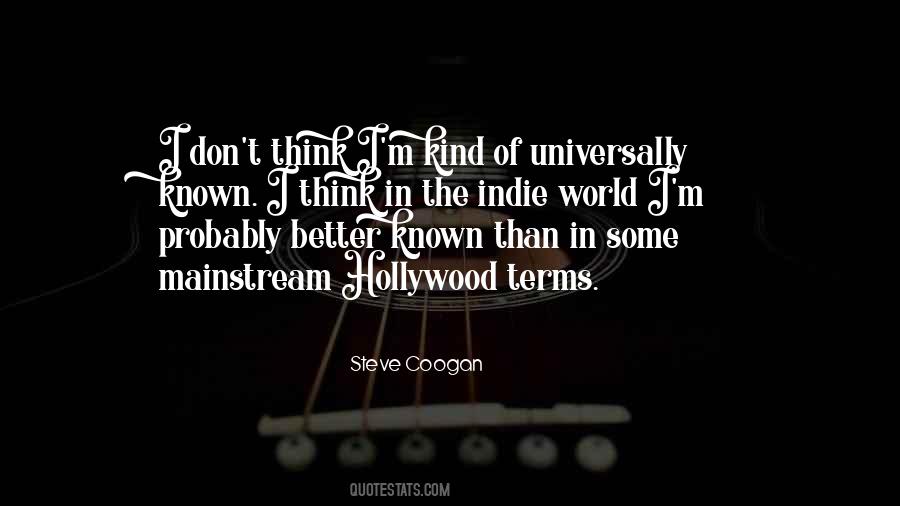 Steve Coogan Quotes #1271405