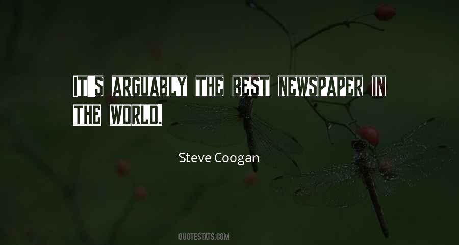 Steve Coogan Quotes #626493