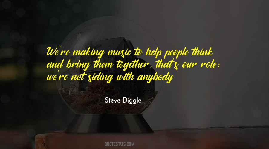 Steve Diggle Quotes #809687