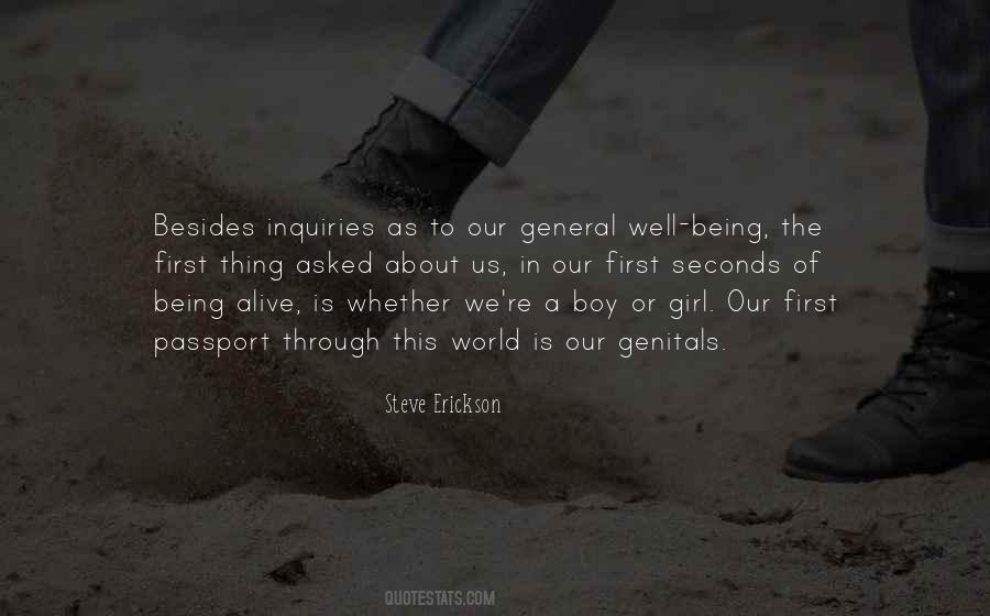 Steve Erickson Quotes #1852798