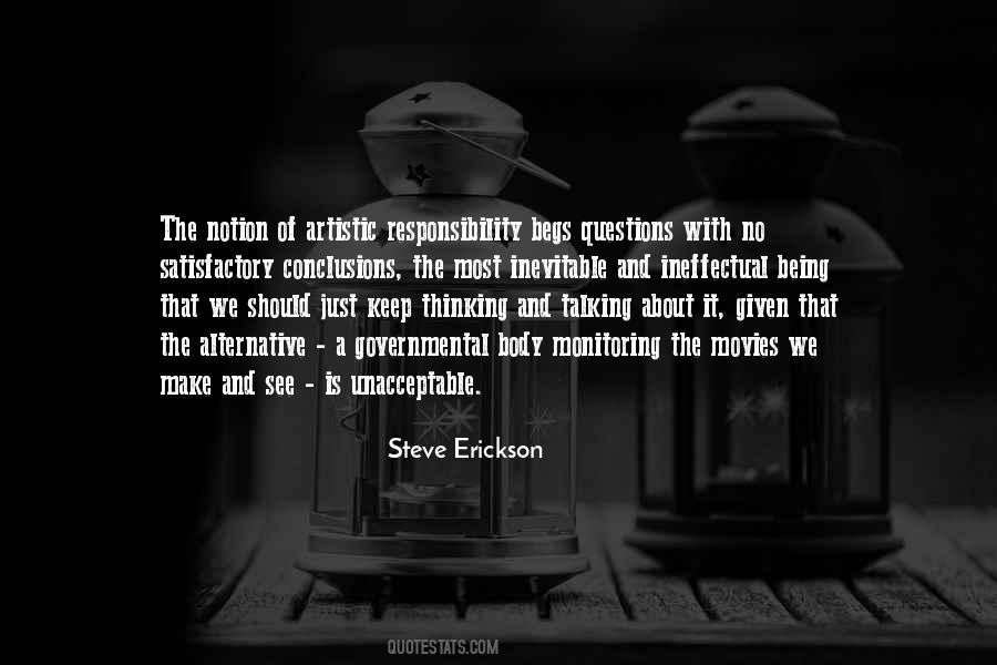 Steve Erickson Quotes #916388