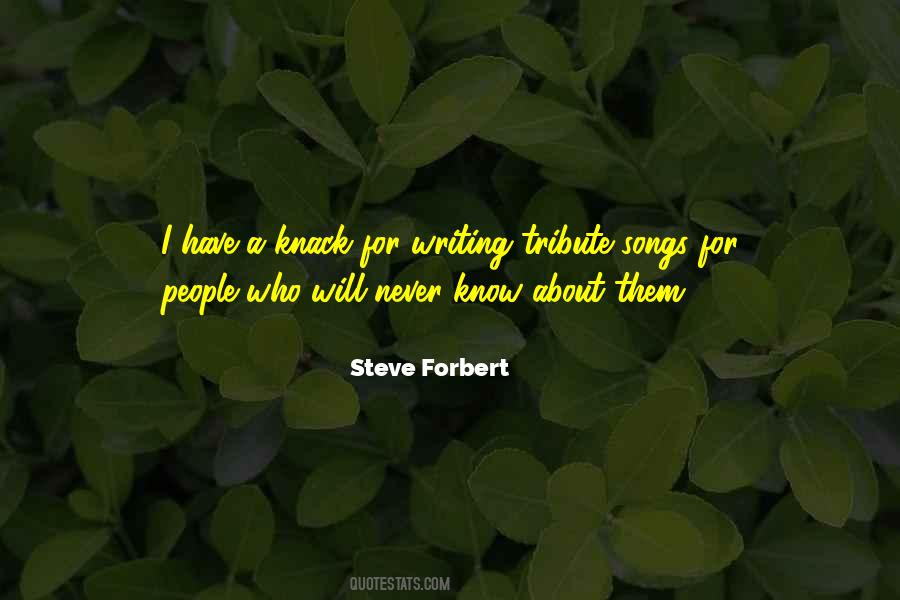 Steve Forbert Quotes #572956