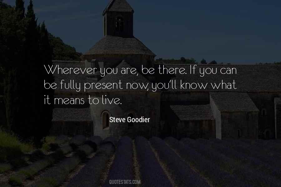 Steve Goodier Quotes #574753