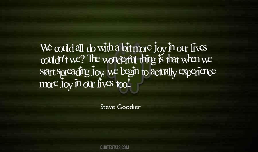 Steve Goodier Quotes #97597