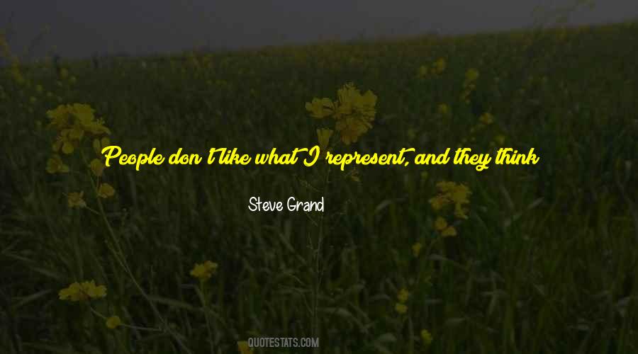 Steve Grand Quotes #1319024