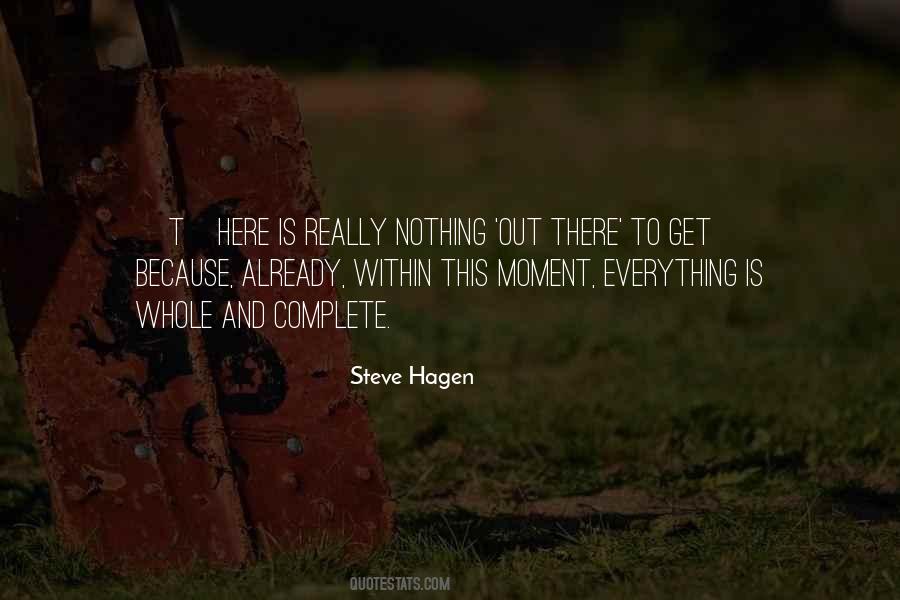 Steve Hagen Quotes #476543