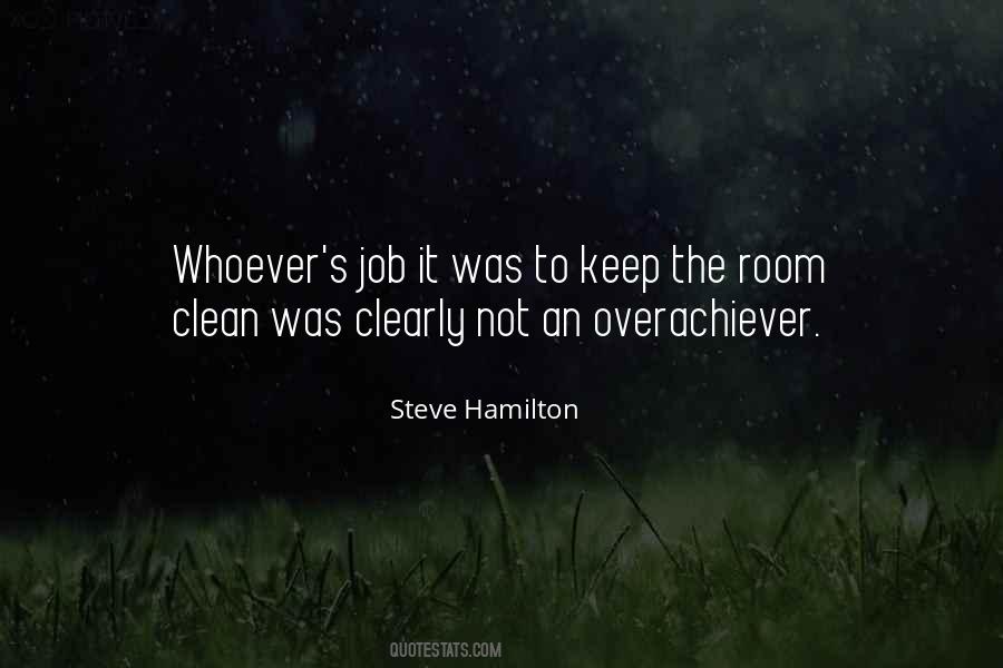 Steve Hamilton Quotes #1436637