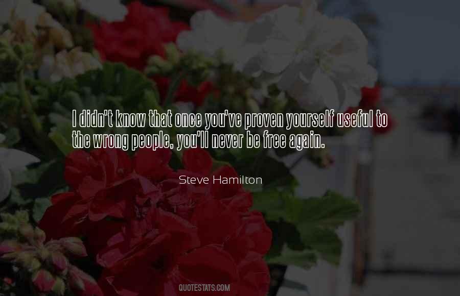 Steve Hamilton Quotes #861287