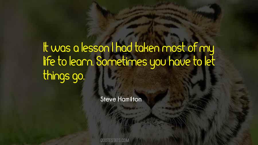 Steve Hamilton Quotes #967852