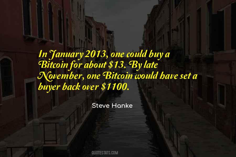 Steve Hanke Quotes #713657